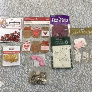🏷 New 💕 Valentines Scrapbook Embellishment Bundle
